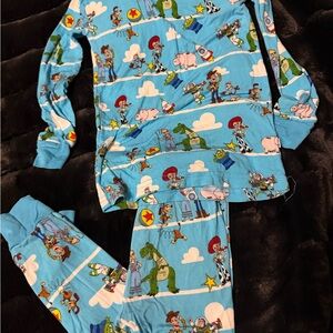 Little Sleepies Blue Toy Story Pajama Set